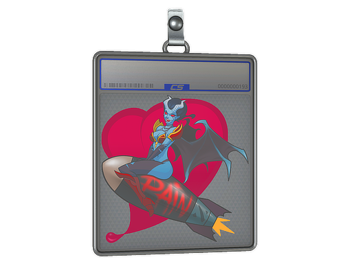 Sticker Slab Queen Of Pain