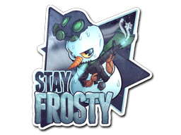 Sticker Stay Frosty
