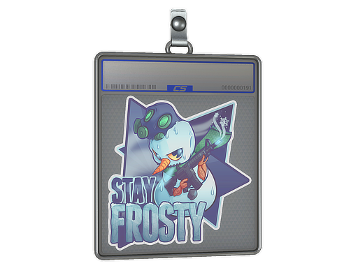 Sticker Slab Stay Frosty