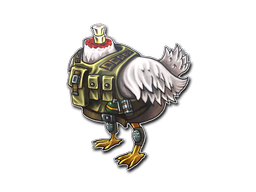 Sticker Headless Chicken