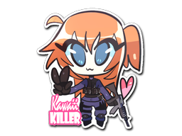 Sticker Kawaii Killer CT