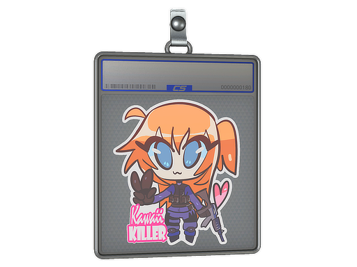 Sticker Slab Kawaii Killer CT