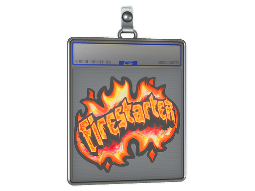 Sticker Slab Firestarter Holo