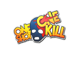 Sticker One Shot One Kill