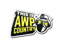 Sticker Awp Country