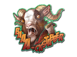 Sticker Baaa-ckstabber!