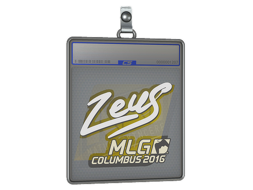 Sticker Slab Zeus MLG Columbus 2016