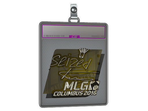 Sticker Slab seized Foil MLG Columbus 2016