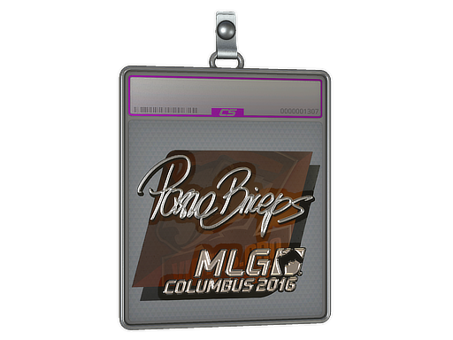 Sticker Slab pashaBiceps Foil MLG Columbus 2016