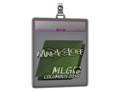 Sticker Slab markeloff Foil MLG Columbus 2016