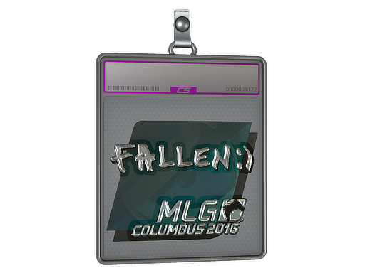 Sticker Slab FalleN Foil MLG Columbus 2016