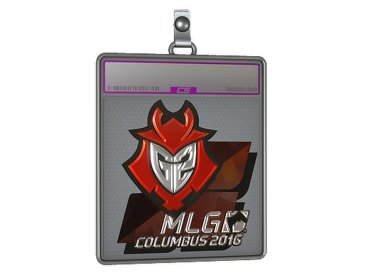 Sticker Slab G2 Esports Foil MLG Columbus 2016