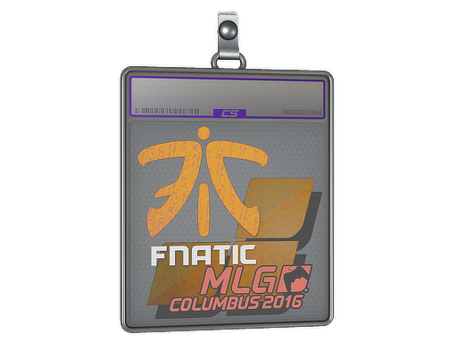 Sticker Slab Fnatic Holo MLG Columbus 2016