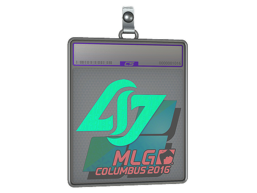 Sticker Slab Counter Logic Gaming Holo MLG Columbus 2016