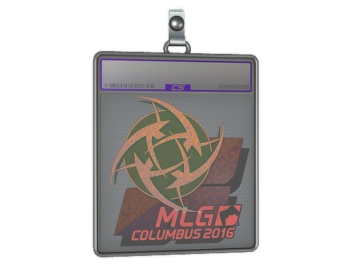 Sticker Slab Ninjas in Pyjamas Holo MLG Columbus 2016