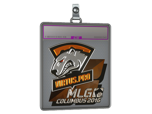 Sticker Slab Virtus.Pro Foil MLG Columbus 2016