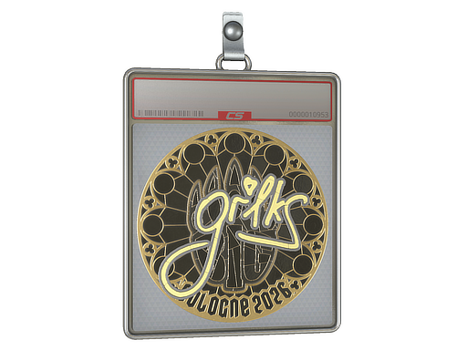 Sticker Slab gr1ks Gold Cologne 2026