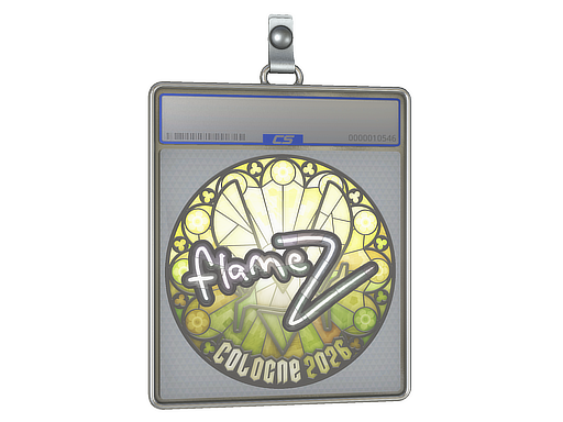 Sticker Slab FlameZ Cologne 2026