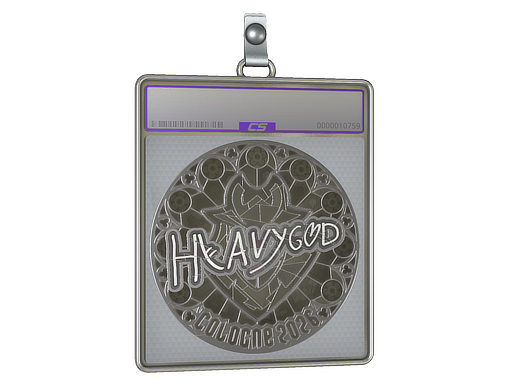 Sticker Slab Heavygod Foil Cologne 2026