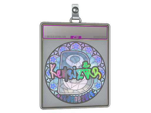 Sticker Slab kensizor Holo Cologne 2026