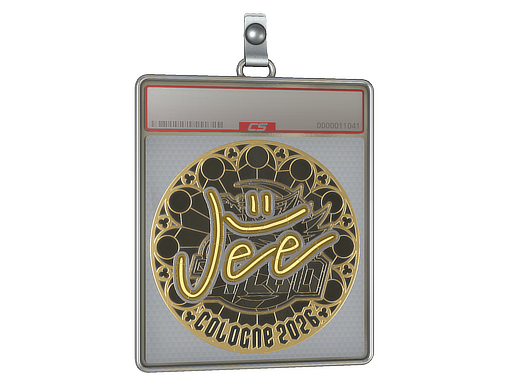 Sticker Slab Jee Gold Cologne 2026