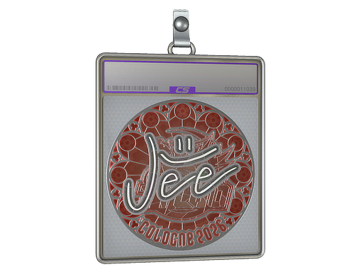 Sticker Slab Jee Foil Cologne 2026
