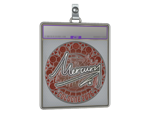 Sticker Slab Mercury Foil Cologne 2026
