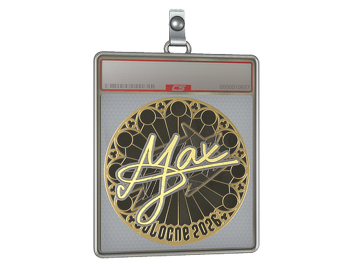 Sticker Slab max Gold Cologne 2026