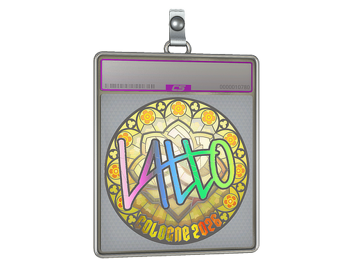 Sticker Slab latto Holo Cologne 2026