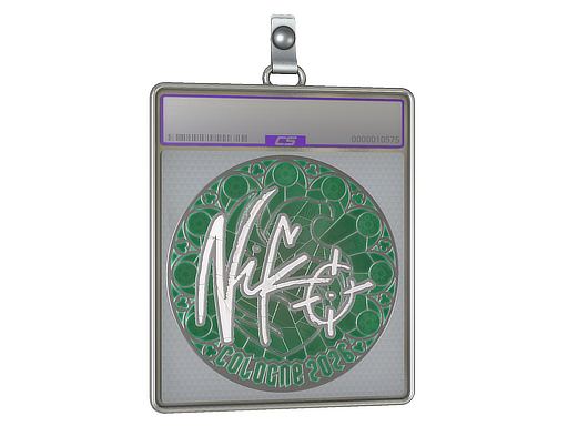 Sticker Slab NiKo Foil Cologne 2026