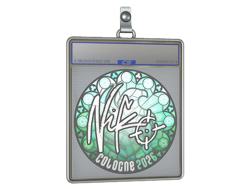 Sticker Slab NiKo Cologne 2026