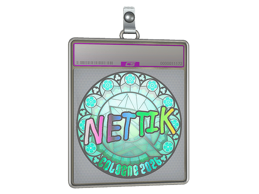 Sticker Slab nettik Holo Cologne 2026