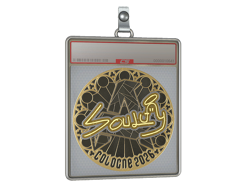 Sticker Slab soulfly Gold Cologne 2026