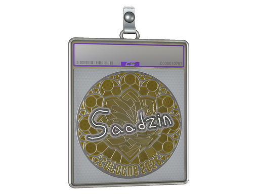 Sticker Slab saadzin Foil Cologne 2026