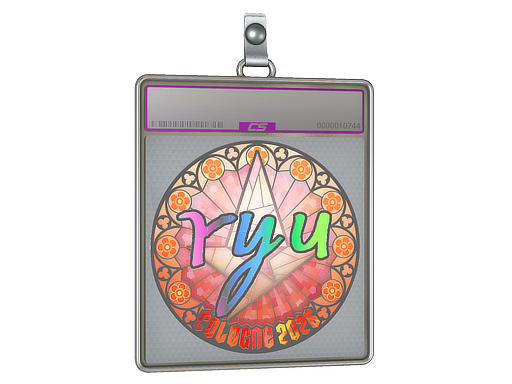 Sticker Slab ryu Holo Cologne 2026