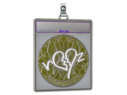 Sticker Slab ropz Foil Cologne 2026