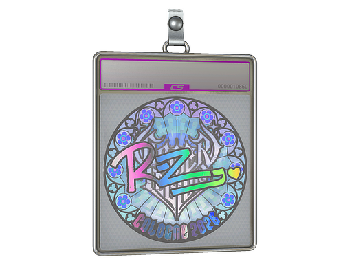 Sticker Slab REZ Holo Cologne 2026