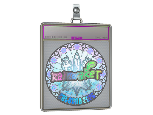 Sticker Slab Rainwaker Holo Cologne 2026