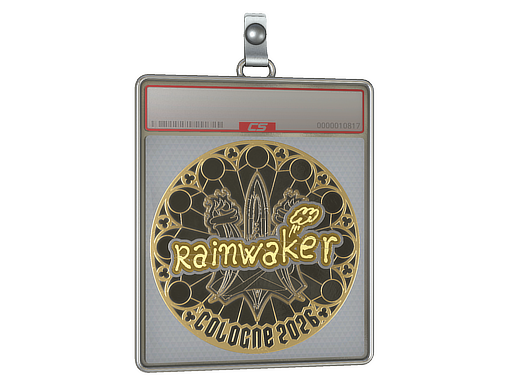 Sticker Slab Rainwaker Gold Cologne 2026