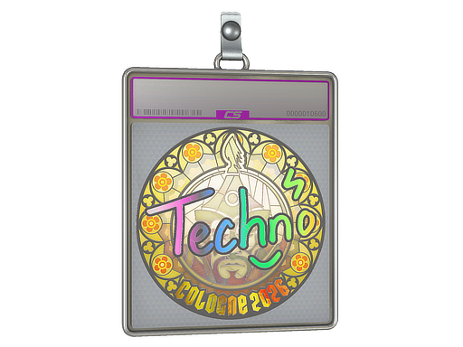 Sticker Slab Techno4K Holo Cologne 2026