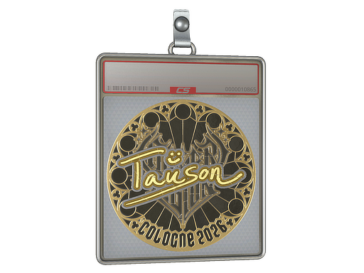 Sticker Slab Tauson Gold Cologne 2026