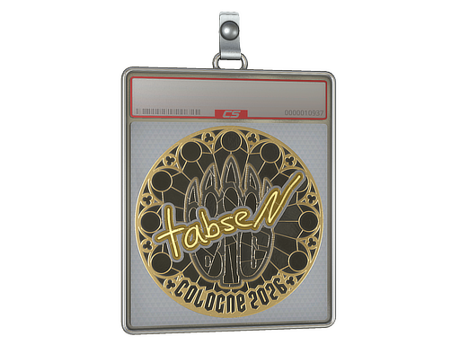 Sticker Slab tabseN Gold Cologne 2026