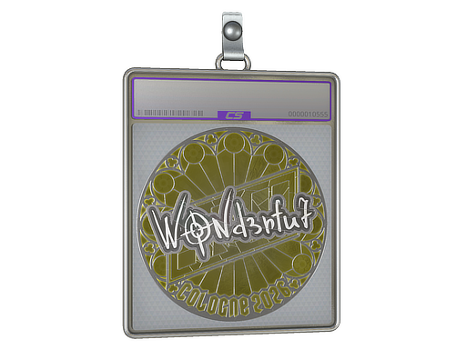 Sticker Slab w0nderful Foil Cologne 2026