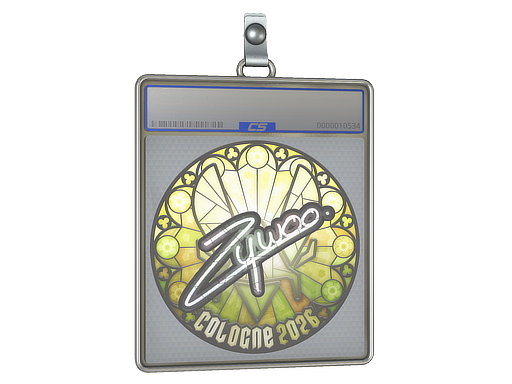 Sticker Slab ZywOo Cologne 2026