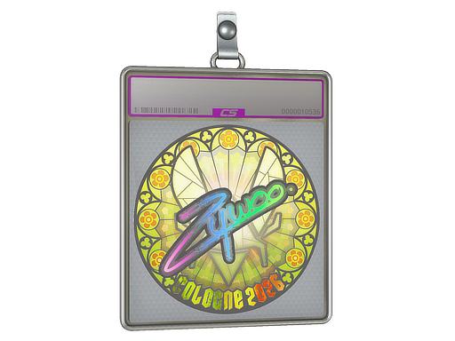 Sticker Slab ZywOo Holo Cologne 2026