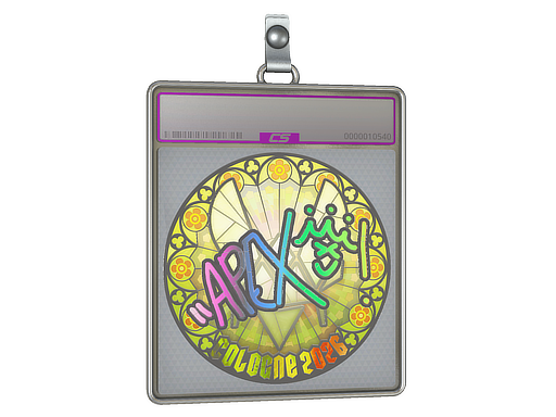 Sticker Slab apEX Holo Cologne 2026