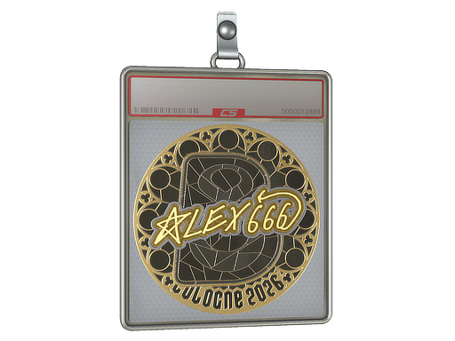 Sticker Slab alex666 Gold Cologne 2026