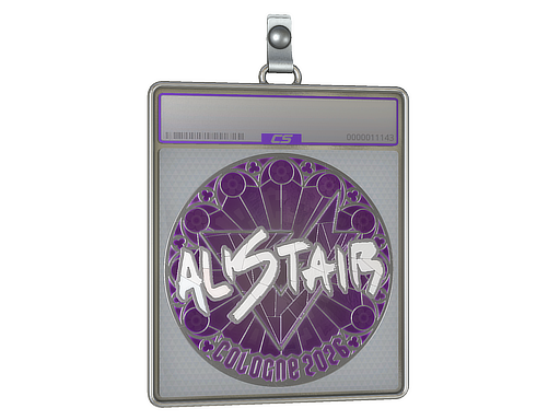 Sticker Slab aliStair Foil Cologne 2026
