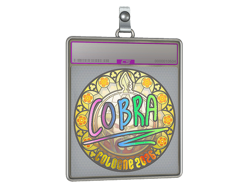 Sticker Slab cobra Holo Cologne 2026