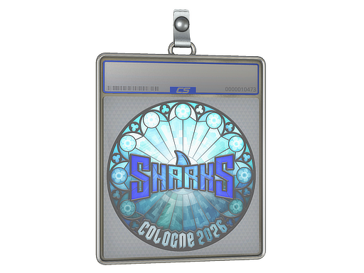 Sticker Slab Sharks Esports Cologne 2026